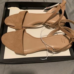 A New Day Taupe Sandals Womens Size 10